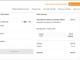 Green Health Docs coupon verification screenshot