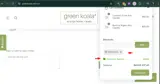Green Koala coupon verification screenshot