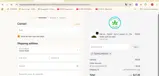 The Green Leaf Cannabis coupon verification screenshot
