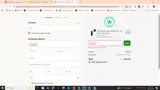 The Green Leaf Cannabis coupon verification screenshot