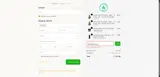 The Green Leaf Cannabis coupon verification screenshot