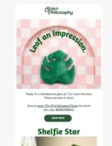 MONSTERA15 coupon verification screenshot