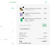 THCASTARTER35 coupon verification screenshot