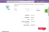 30off coupon verification screenshot