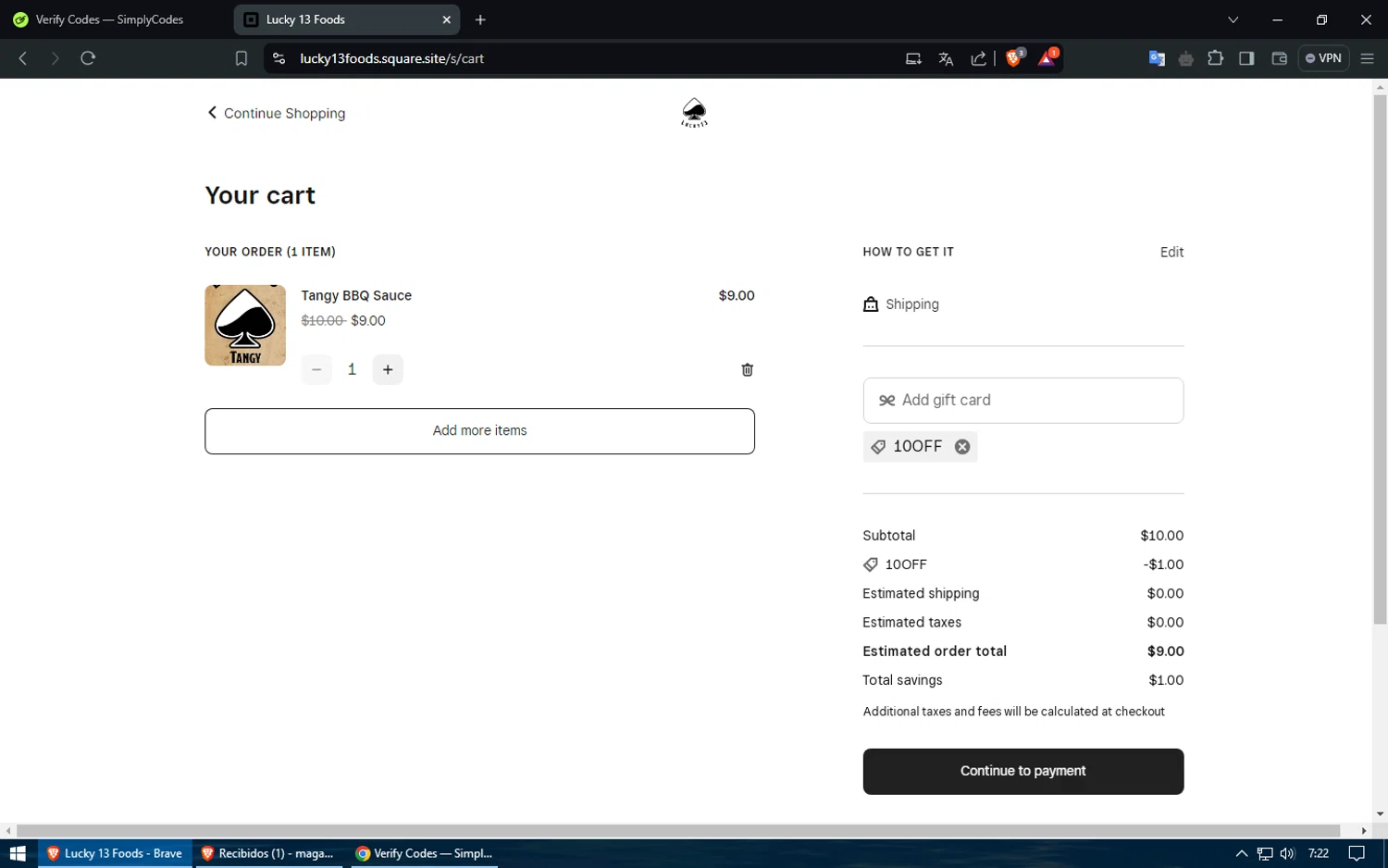 Green Space checkout page showing Green Space promo code box | Screenshot taken by SimplyCodes community member on Jun 24, 2024