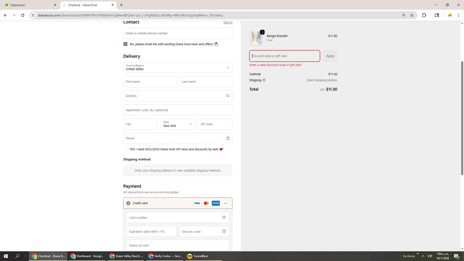 Green Valley Ranch promo code screenshot showing code CYBERE applied at Green Valley Ranch checkout page. Uploaded by SimplyCodes community member Phoenix585 on Jan 10, 2026