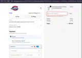WELCOMEBACK coupon verification screenshot