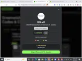 Extra10 coupon verification screenshot