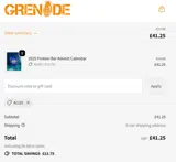 Grenade UK coupon verification screenshot