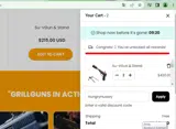 HungryHussey coupon verification screenshot