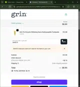 SAVE15 coupon verification screenshot
