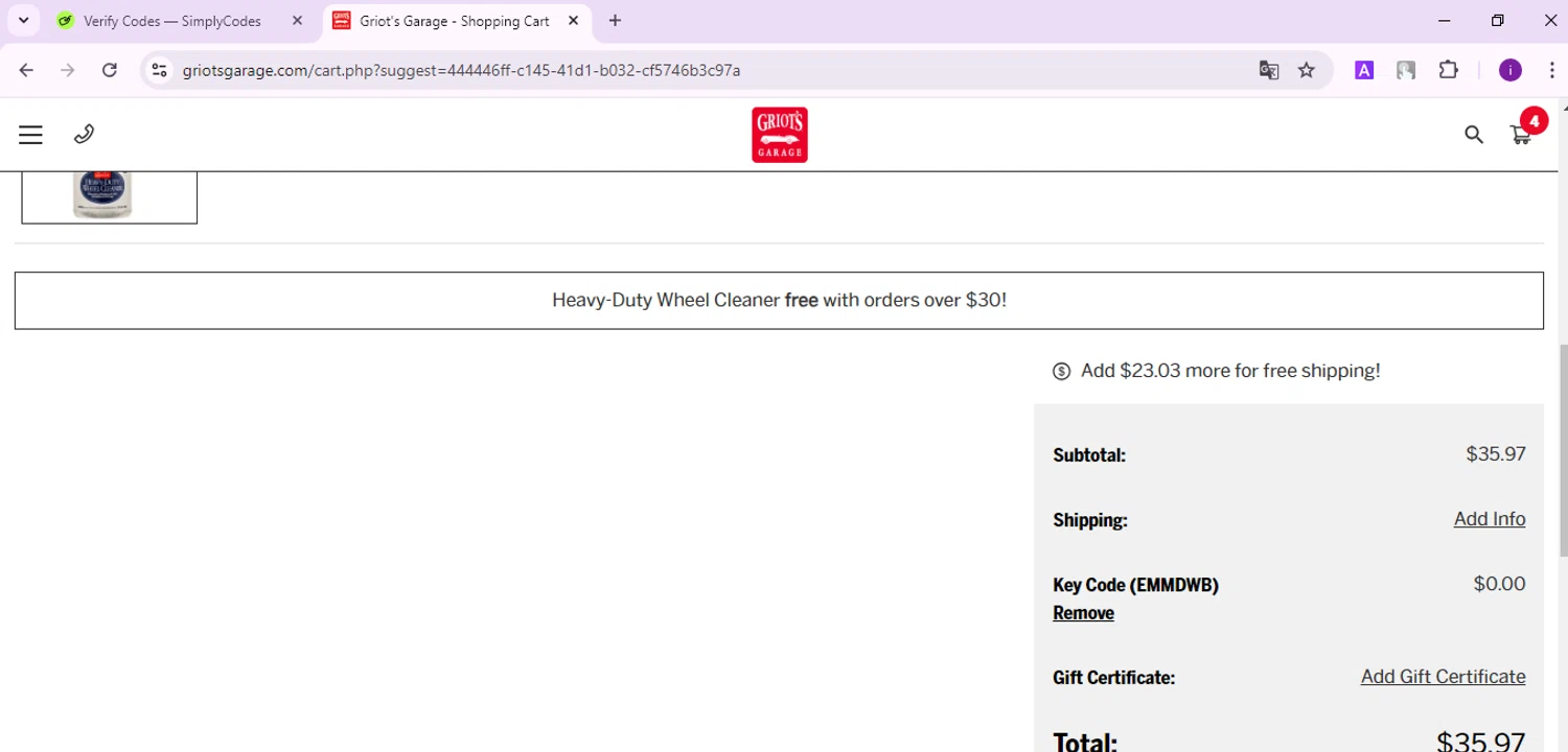 where to use Hoffman Car Wash promo code box