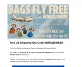 WORLDSWEEK coupon verification screenshot