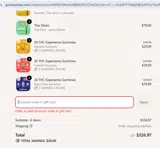 Grooby coupon verification screenshot