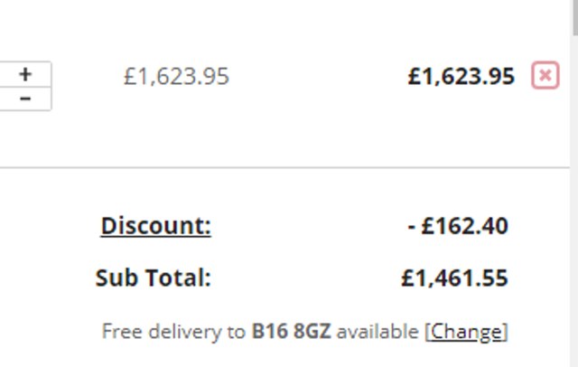 Groomers Online checkout page showing Groomers Online discount code box | Screenshot taken by SimplyCodes community member on Mar 4, 2024