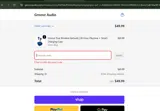 Groovz Audio coupon verification screenshot