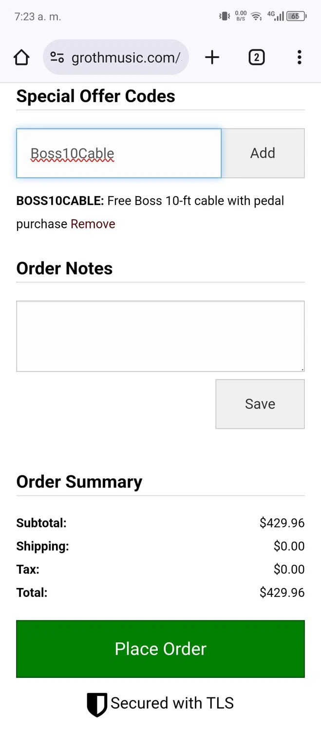 how to use Groth Music coupons