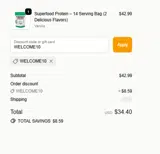 FOODBONUS coupon verification screenshot