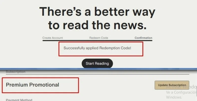Ground News checkout page showing Ground News promo code box | Screenshot taken by SimplyCodes community member on Nov 24, 2022
