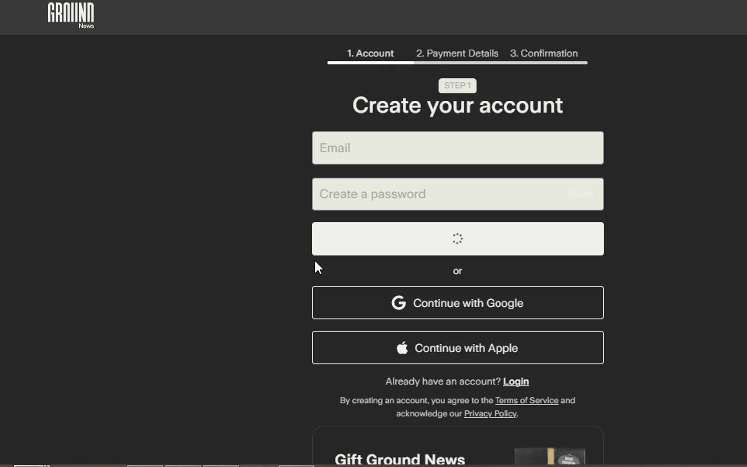 Ground News promo code screenshot showing code CNETOCT40 applied at Ground News checkout page. Uploaded by SimplyCodes community member SimplyCVerlie on Feb 7, 2025