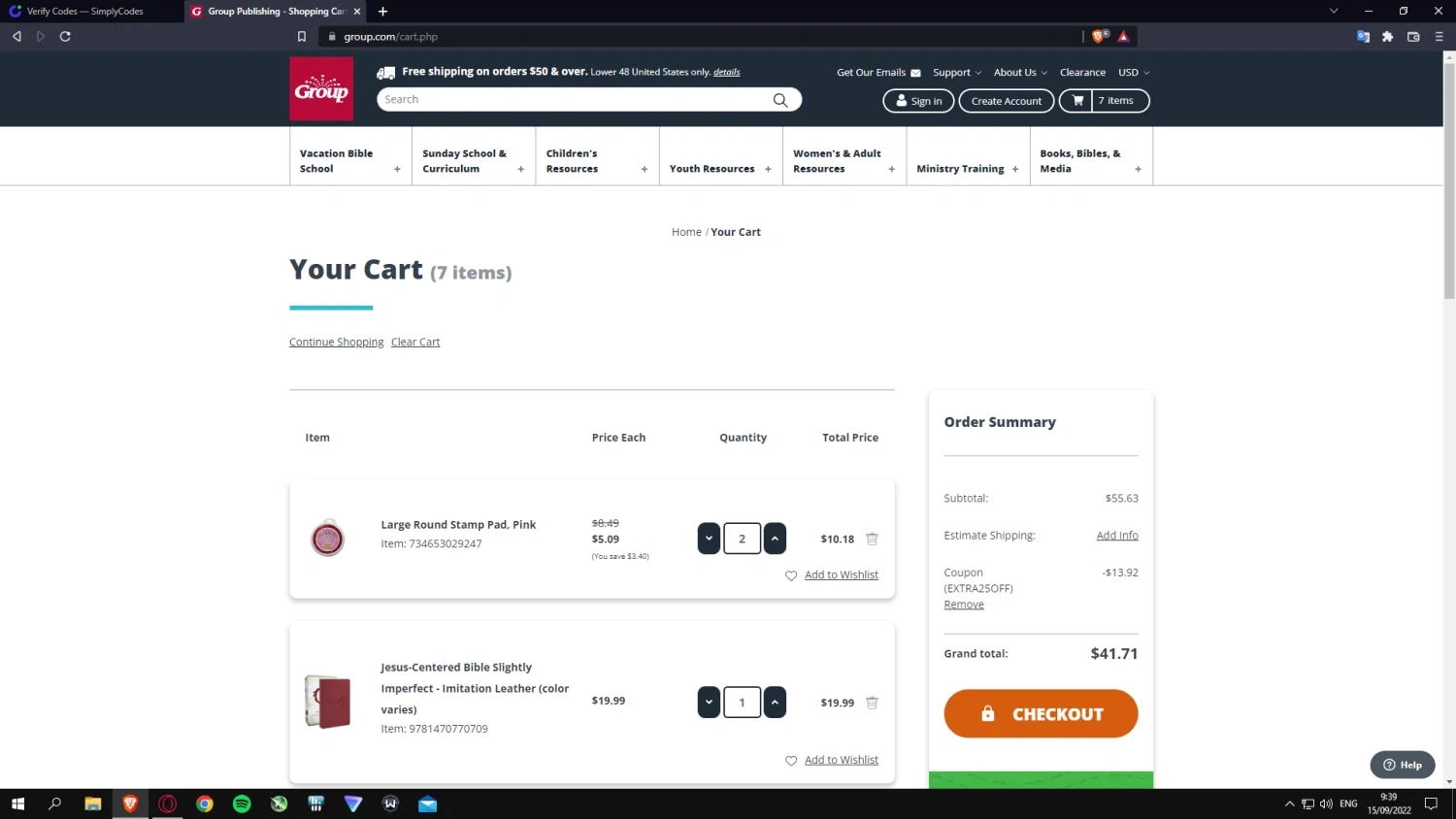 how to use Group Publishing coupons
