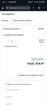 N9W-9HA-ADD coupon verification screenshot