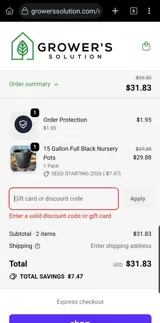 LTH10 coupon verification screenshot