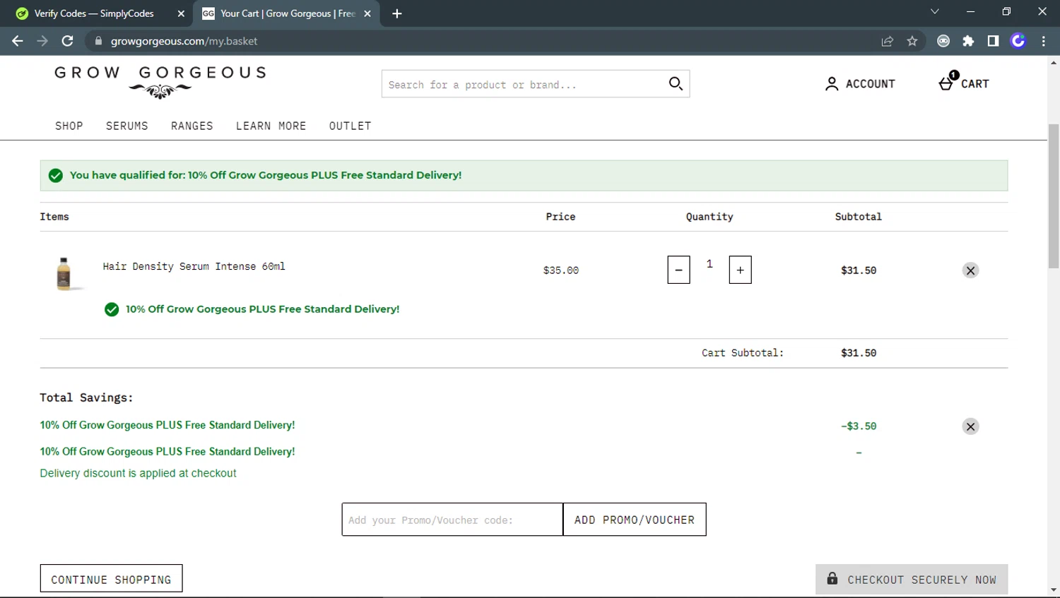 how to use Grow gorgeous coupons