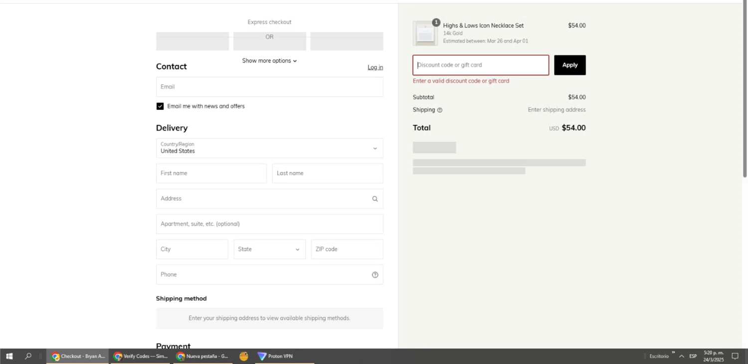 GrubHub promo code screenshot showing code GH20 applied at GrubHub checkout page. Uploaded by SimplyCodes community member Phoenix585 on Apr 6, 2025