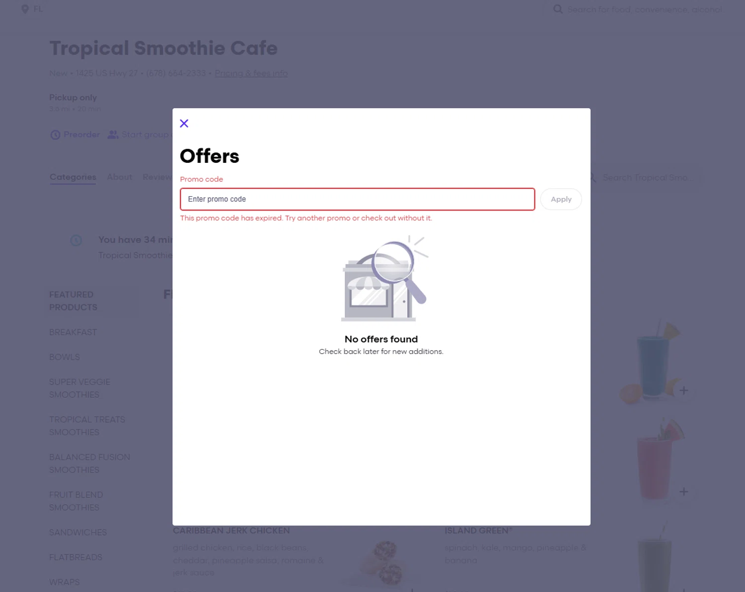 GrubHub promo code screenshot showing code GH4OFF applied at GrubHub checkout page. Uploaded by SimplyCodes community member Enmanuel99 on Jun 13, 2025