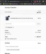 THEBIGCAT coupon verification screenshot