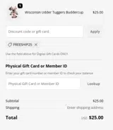 Greensboro Grasshoppers coupon verification screenshot