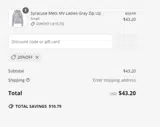 Greensboro Grasshoppers coupon verification screenshot