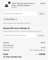 Greensboro Grasshoppers coupon verification screenshot