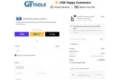 GT Tools coupon verification screenshot