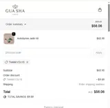 THANKYOU15 coupon verification screenshot