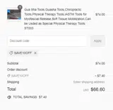 SAVE10OFF coupon verification screenshot