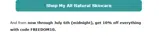 freedom10 coupon verification screenshot