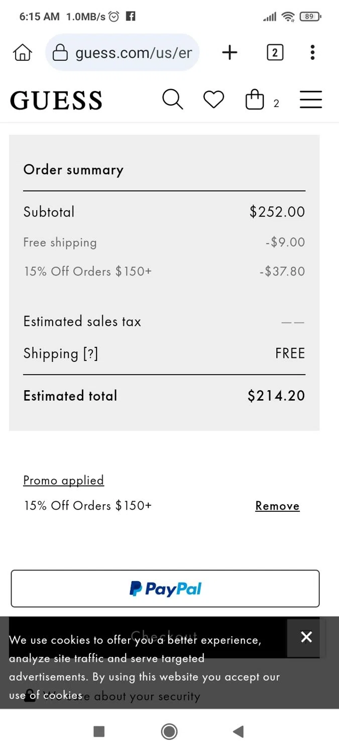 Guess Promo Codes 15 Off April 2024