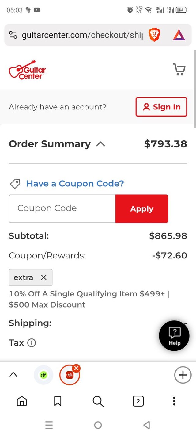 Guitar Center Promo Codes (2 Verified) - 10% Off Jul 2025