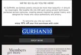 Gurhan coupon verification screenshot