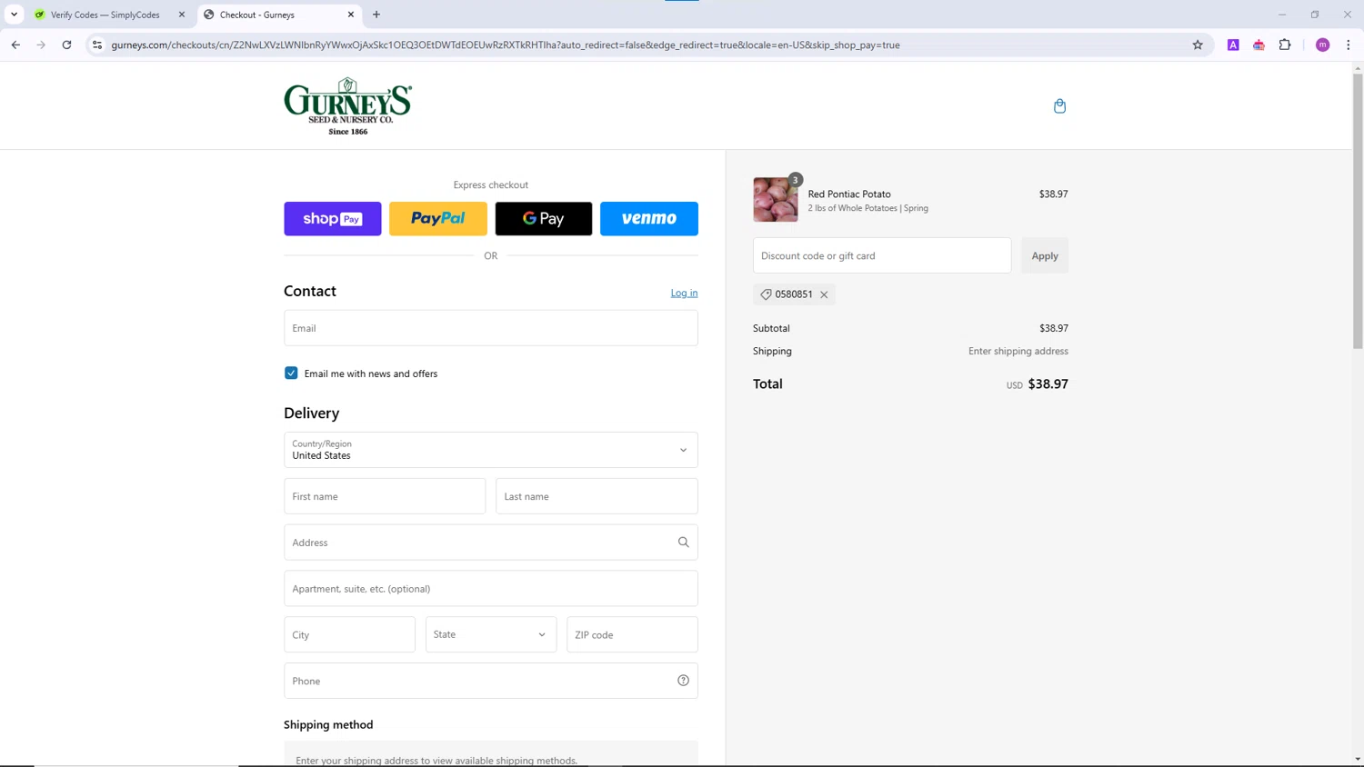 Gurney's Coupon Codes 2 Off January 2025