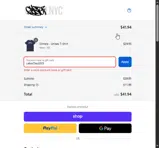 LaborDay2025 coupon verification screenshot