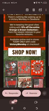 Victorymonday coupon verification screenshot