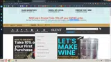 WELCOME10 coupon verification screenshot