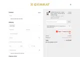 GXMMAT coupon verification screenshot