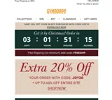 JOY20 coupon verification screenshot