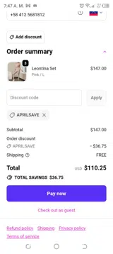 aprilsave coupon verification screenshot