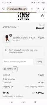 ADBKB coupon verification screenshot