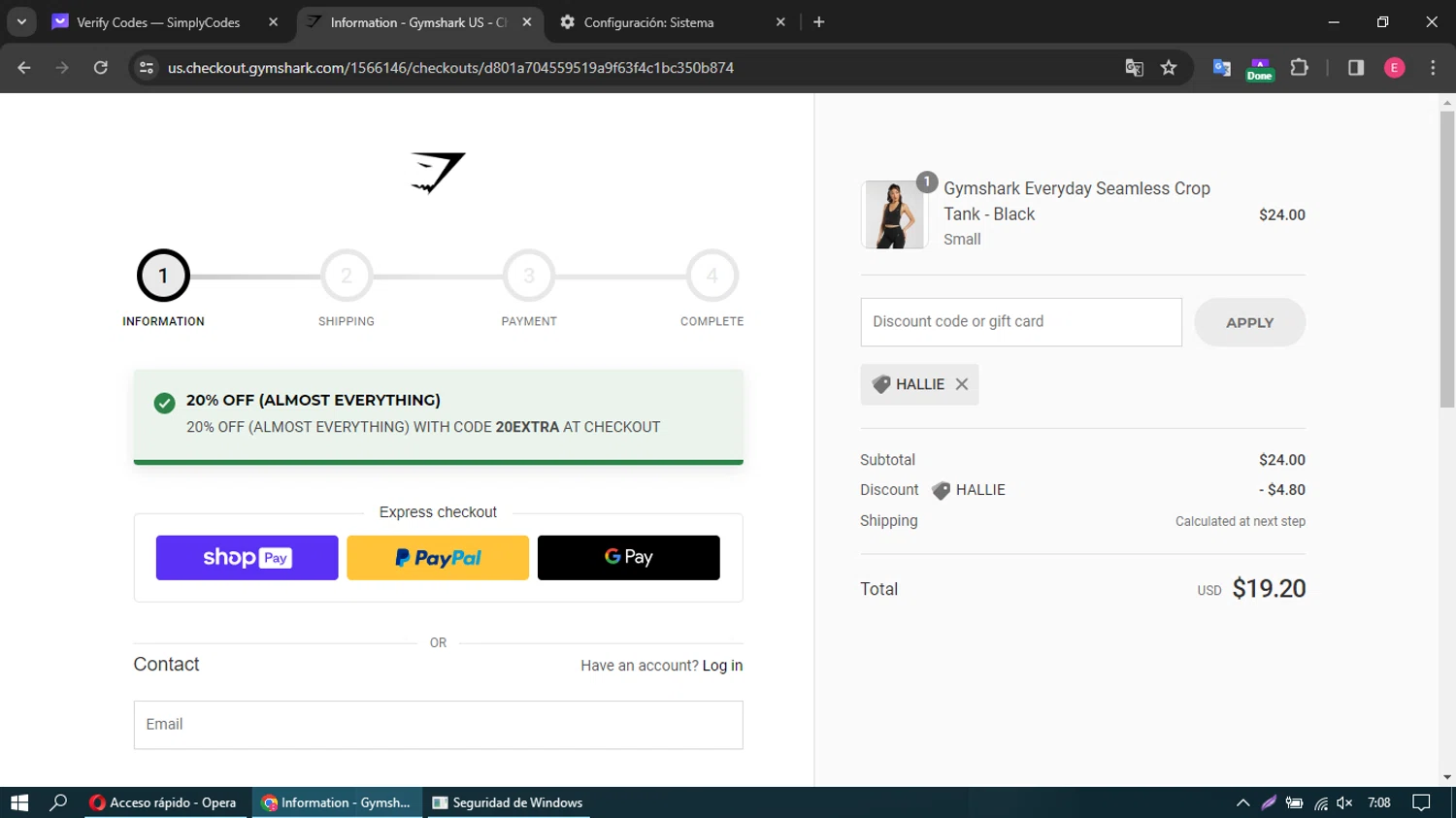 Gymshark Promo Codes 20 Off December 2023